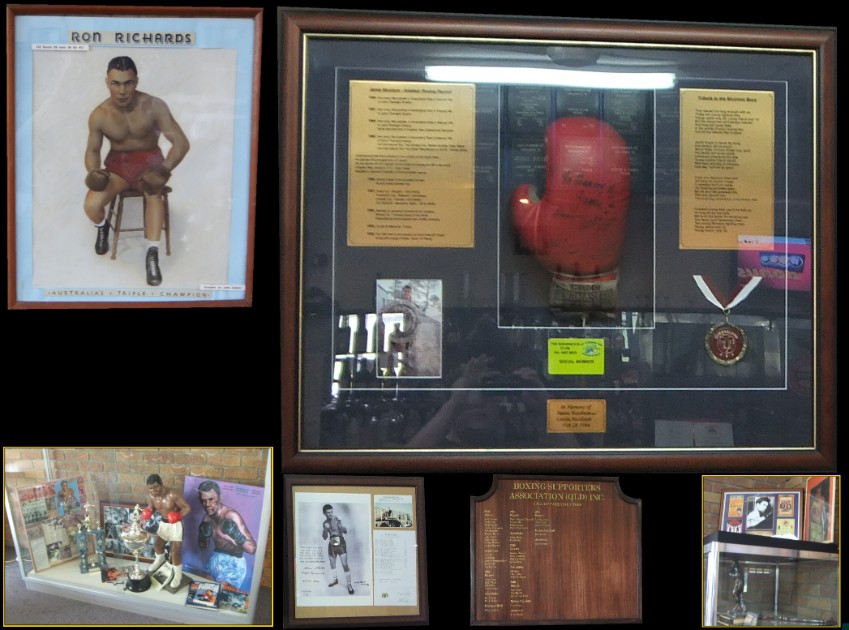 The Showmens Guild of Australasia Boxing Hall of Fame Memorabilia